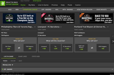 draftkings sportsbook nj